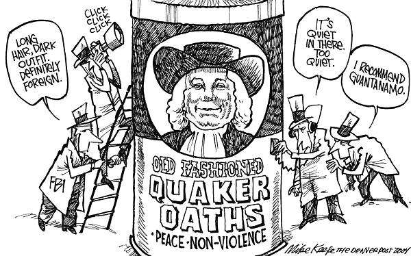 FBI and Quakers