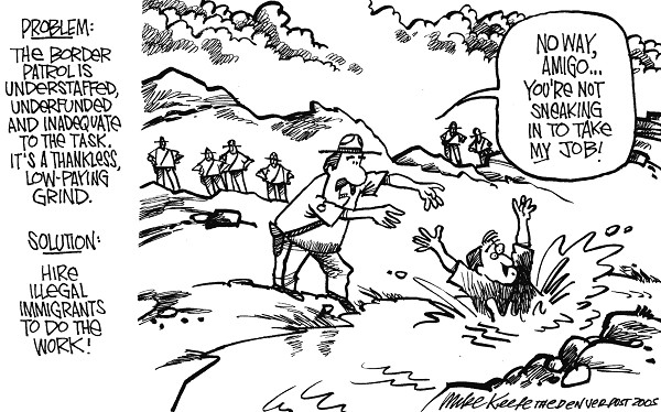 Mike Keefe Editorial Cartoon