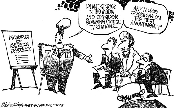 American Democracy Cartoon