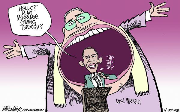 Obama and Reverend Wright