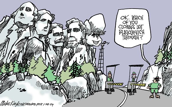 Mike Keefe Editorial Cartoon blagojevich cartoon. Mike Keefe Editorial Cartoon