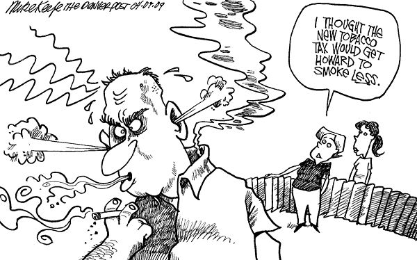 Tobacco Cartoon