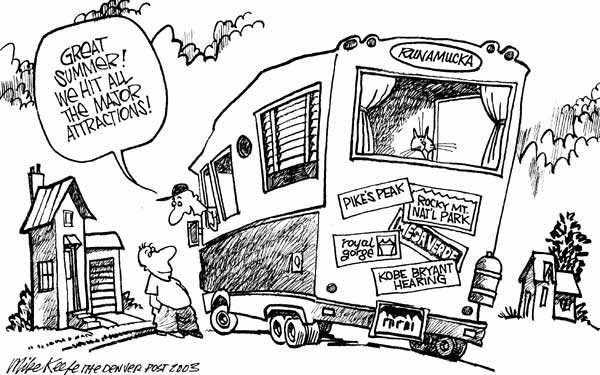 Tourist Attractions - Mike Keefe Cartoon